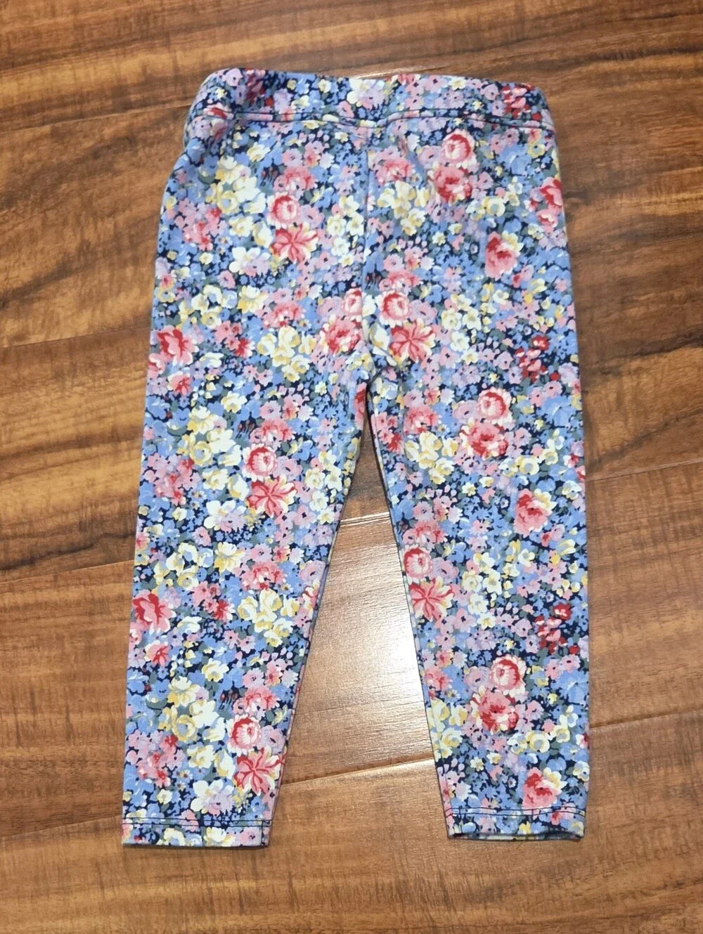 Janie and Jack EUC 18-24 Months Pink Sweater and Floral Ponte Pants